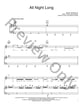 All Night Long piano sheet music cover